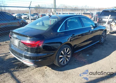 2021 Audi A4 Premium 40 Tfsi Quattro S Tronic из США, поврежденный, VIN WAUABAF42MA060082